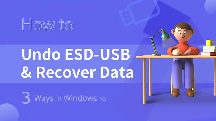undo usb drive and recover data