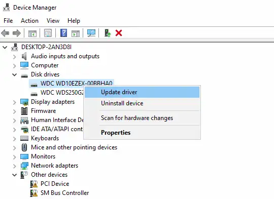 update device driver