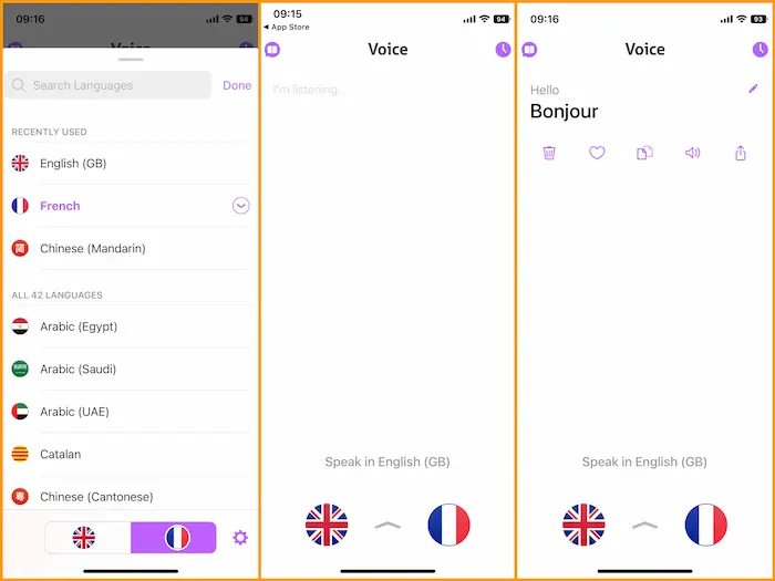 best voice translator app itranslate voice