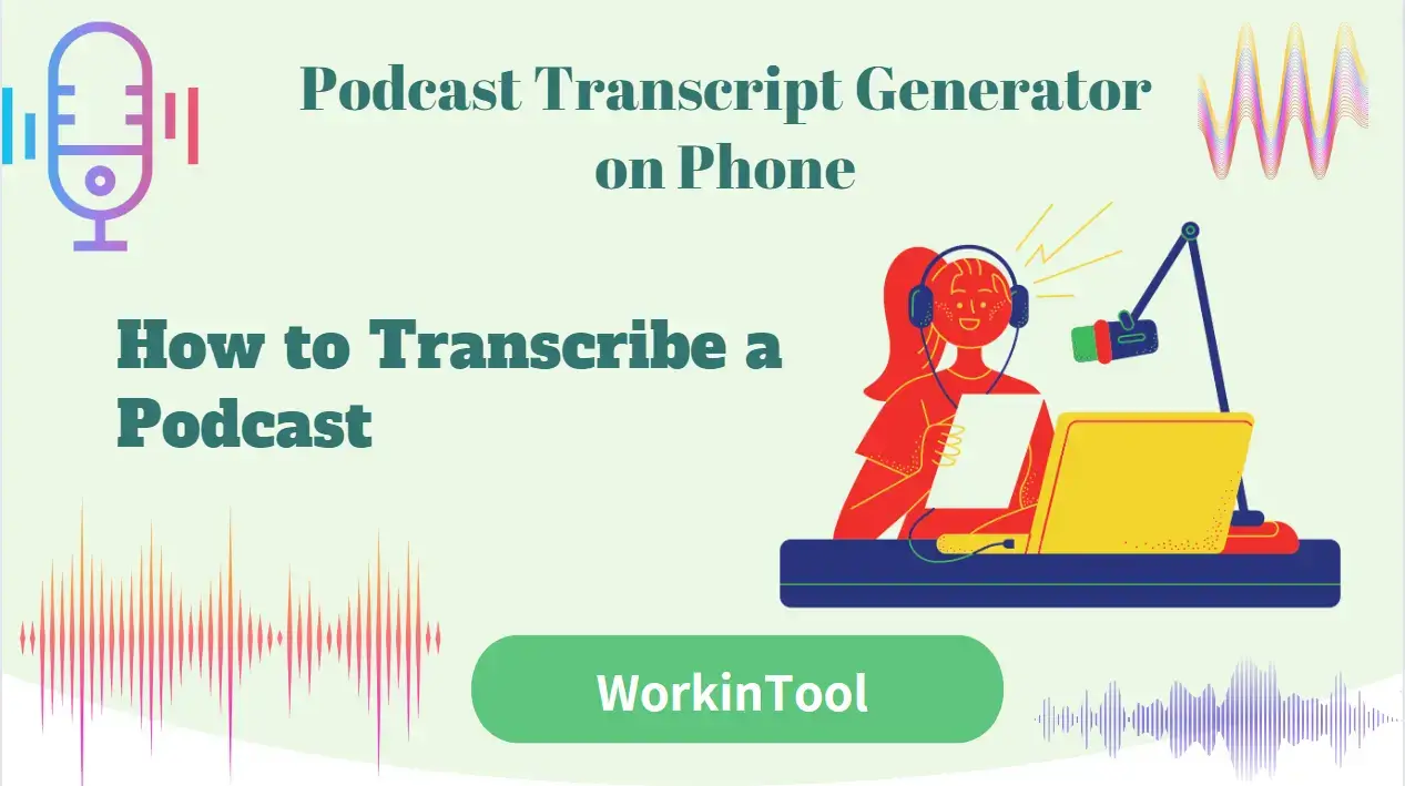 featured image for podcast transcript generator
