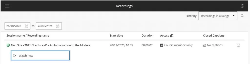 how to access blackboard collaborate recordings 2 stated in how to record on blackboard collaborate