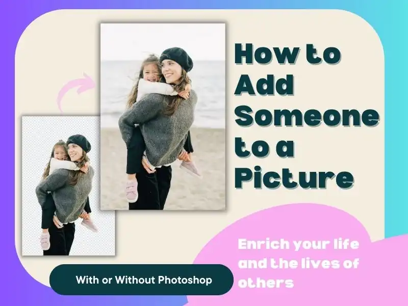 how to add someone to a picture post