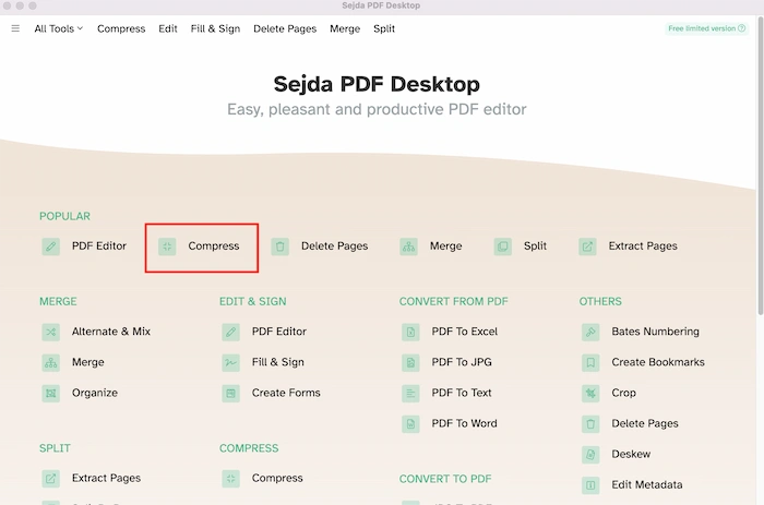  How To Compress A PDF On Mac Free 5 Ways WorkinTool