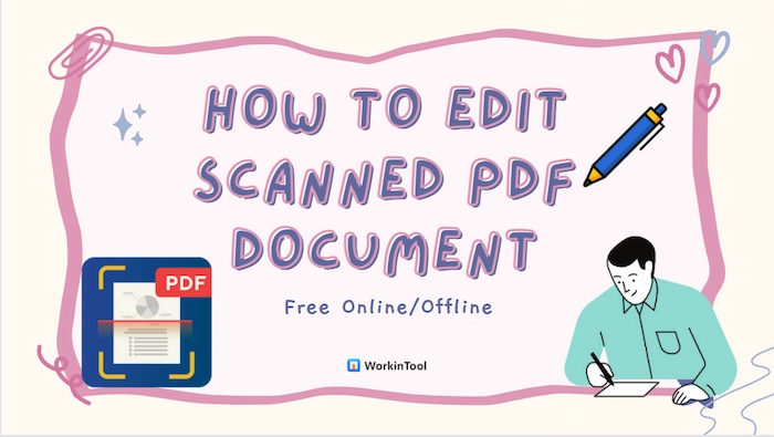 how to edit scanned pdf
