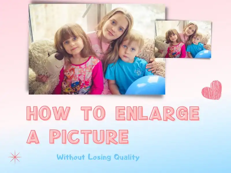 how to enlarge a picture poster
