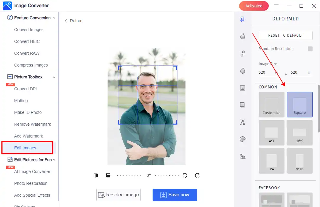 how to make a profile picture workintool 1