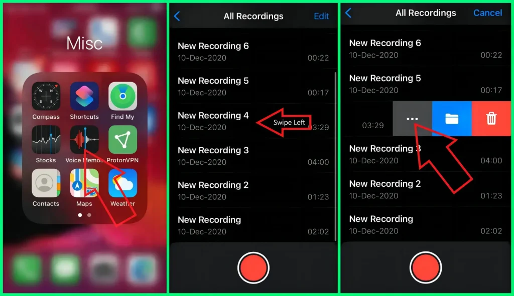 how to reduce background noise in audio on ios in voice memos 1