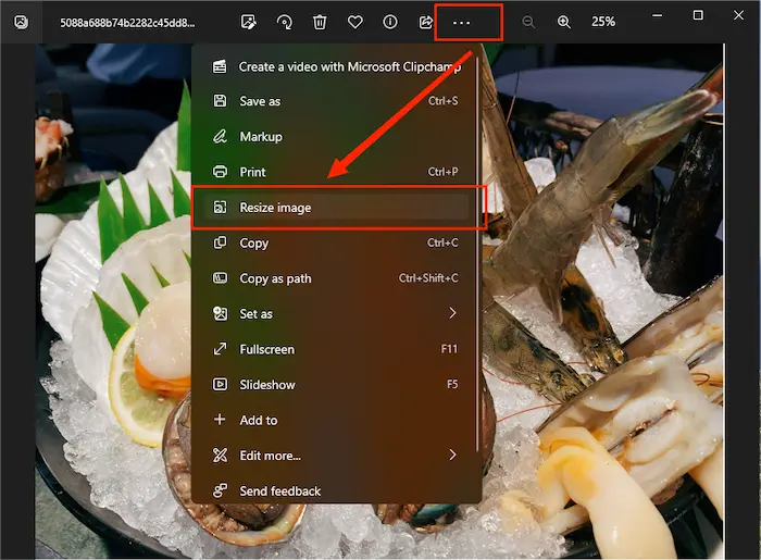 how to reduce image file size by photos