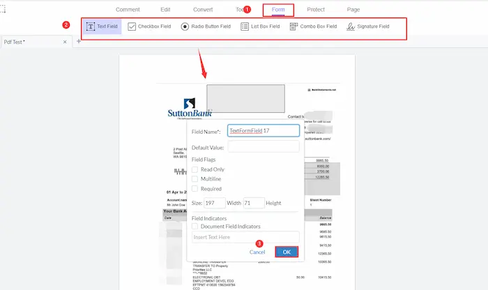 make a fillable pdf form without acrobat in cisdem