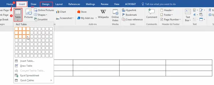 make a fillable pdf form without acrobat in word