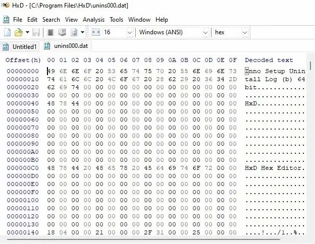 fix recovered files won't open via hex editor
