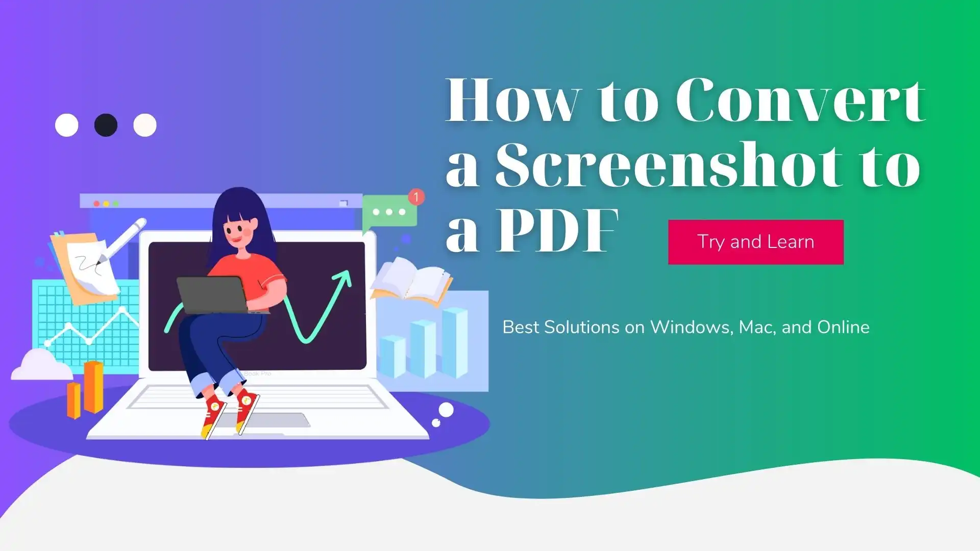 how to convert a screenshot to a pdf poster