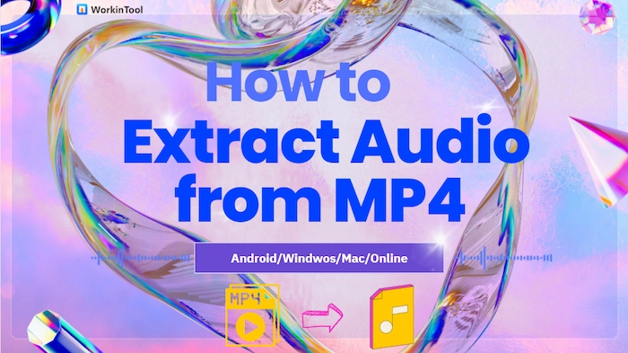 how to extract audio from mp4