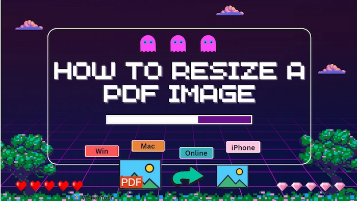 how to resize a pdf image free