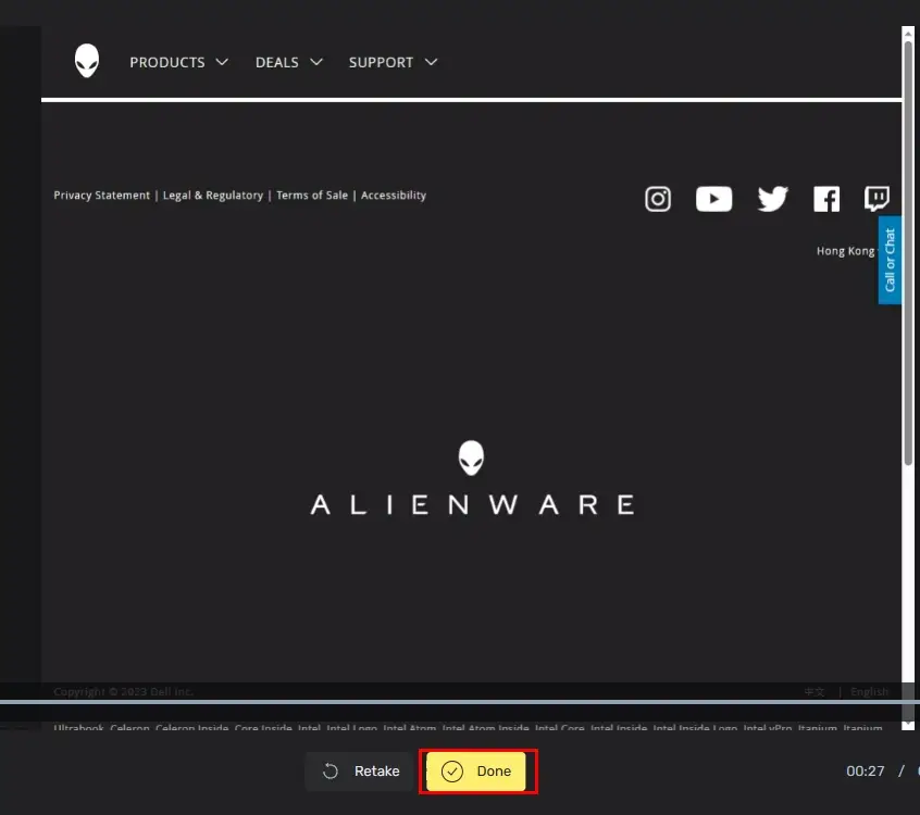 how to screen record on alienware online with 123 apps 5