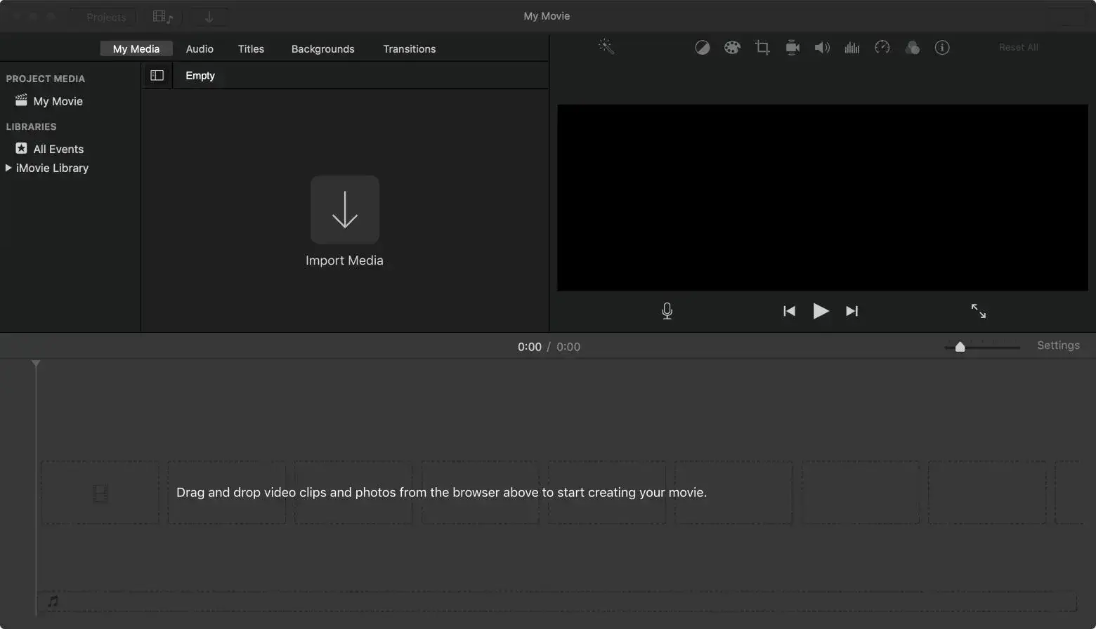 import a video to imovie