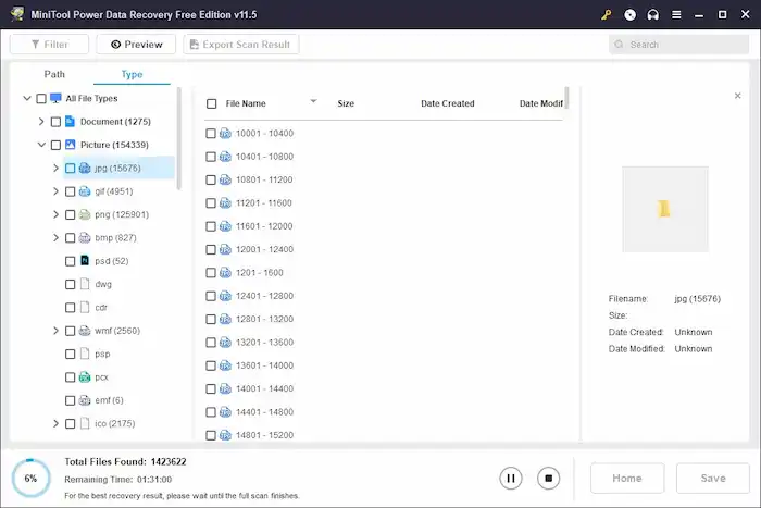 minitool ntfs undelete freeware