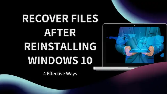 recover files after reinstalling windows 10