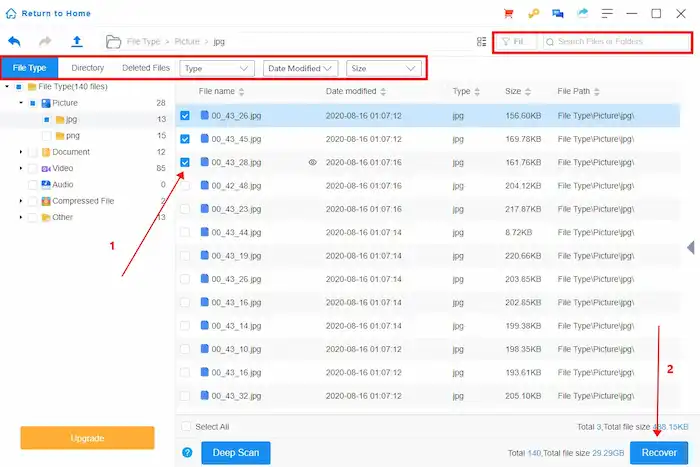 recover files missing from external hard drive workintool