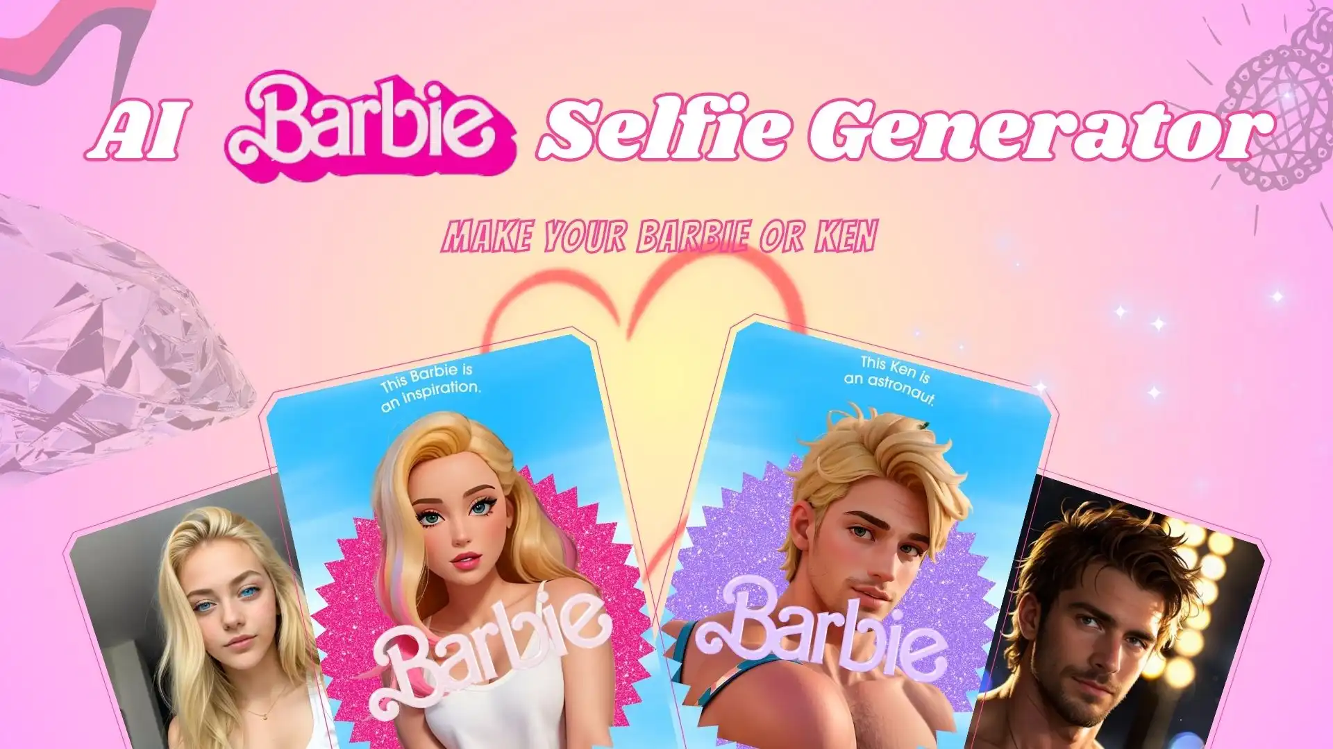 ai barbie selfie generator post