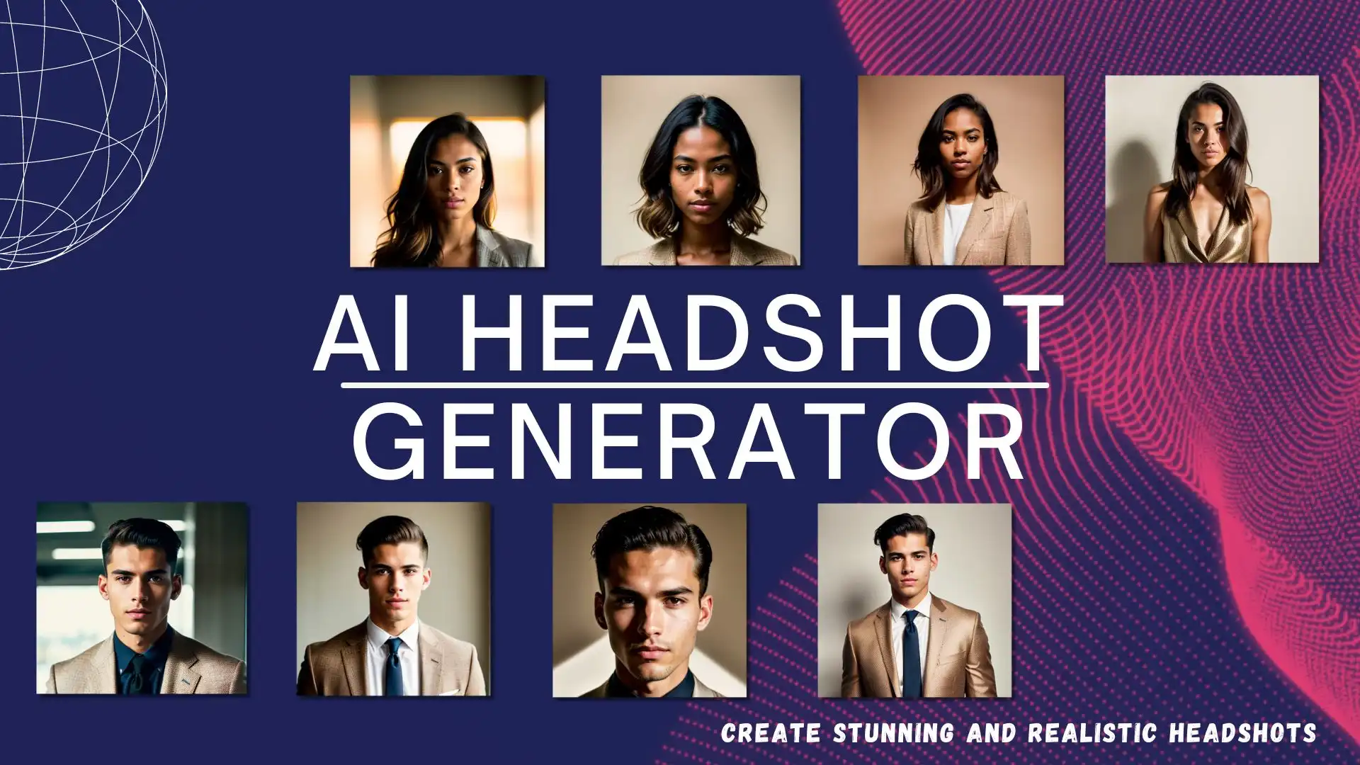 ai headshot generator poster
