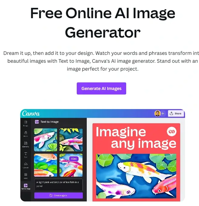 ai profile picture generator canva