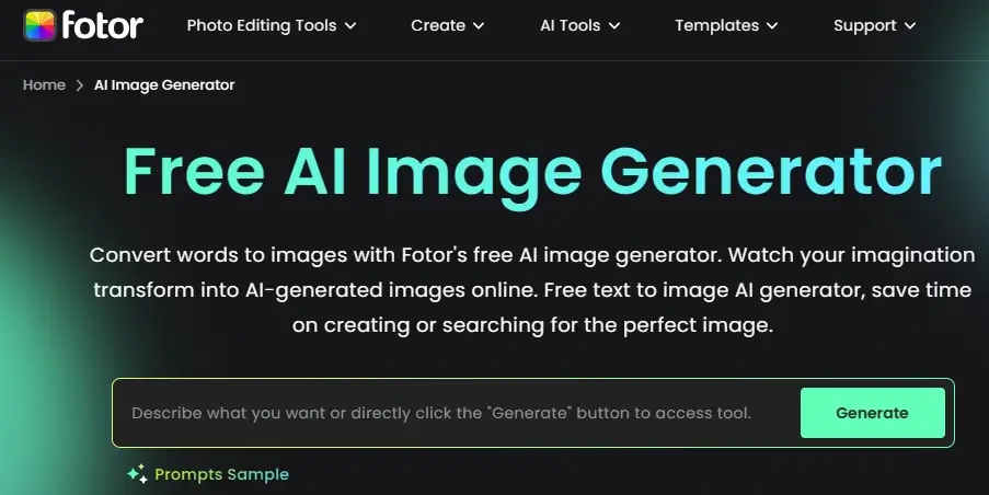 ai profile picture generator fotor