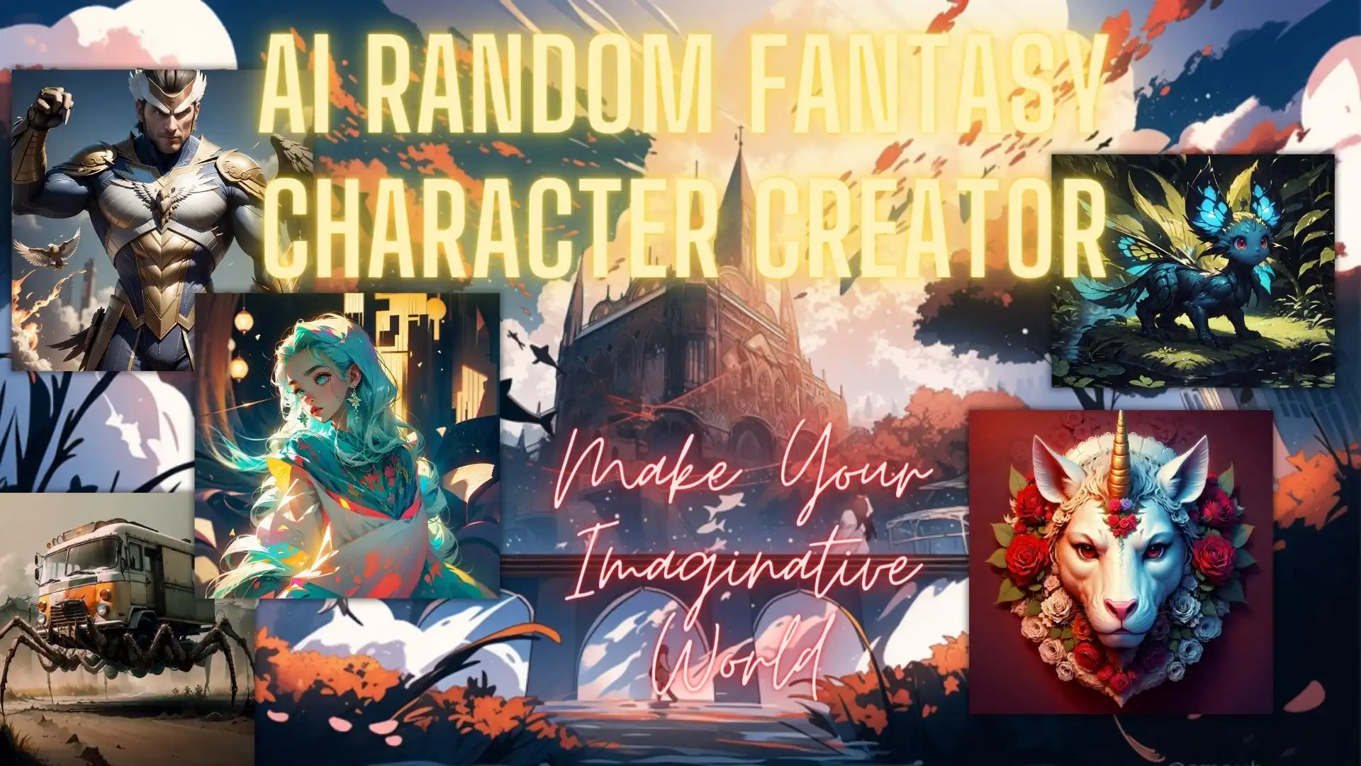 fantasy character creator poster