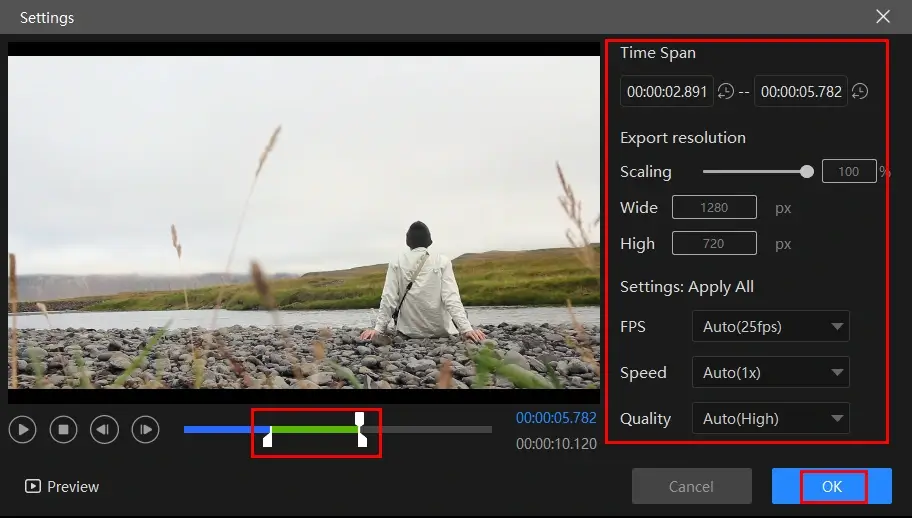 how to convert mp4 to gif on windows using workintool vidclipper 1