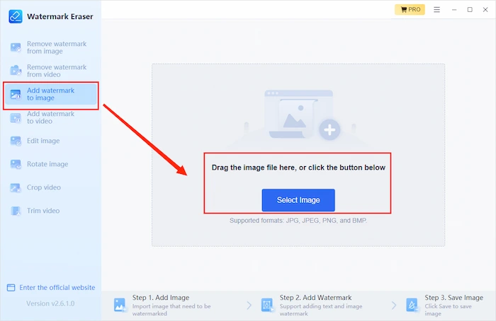 how to copyright an image on windows