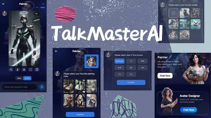 talkmasterai ai art generator