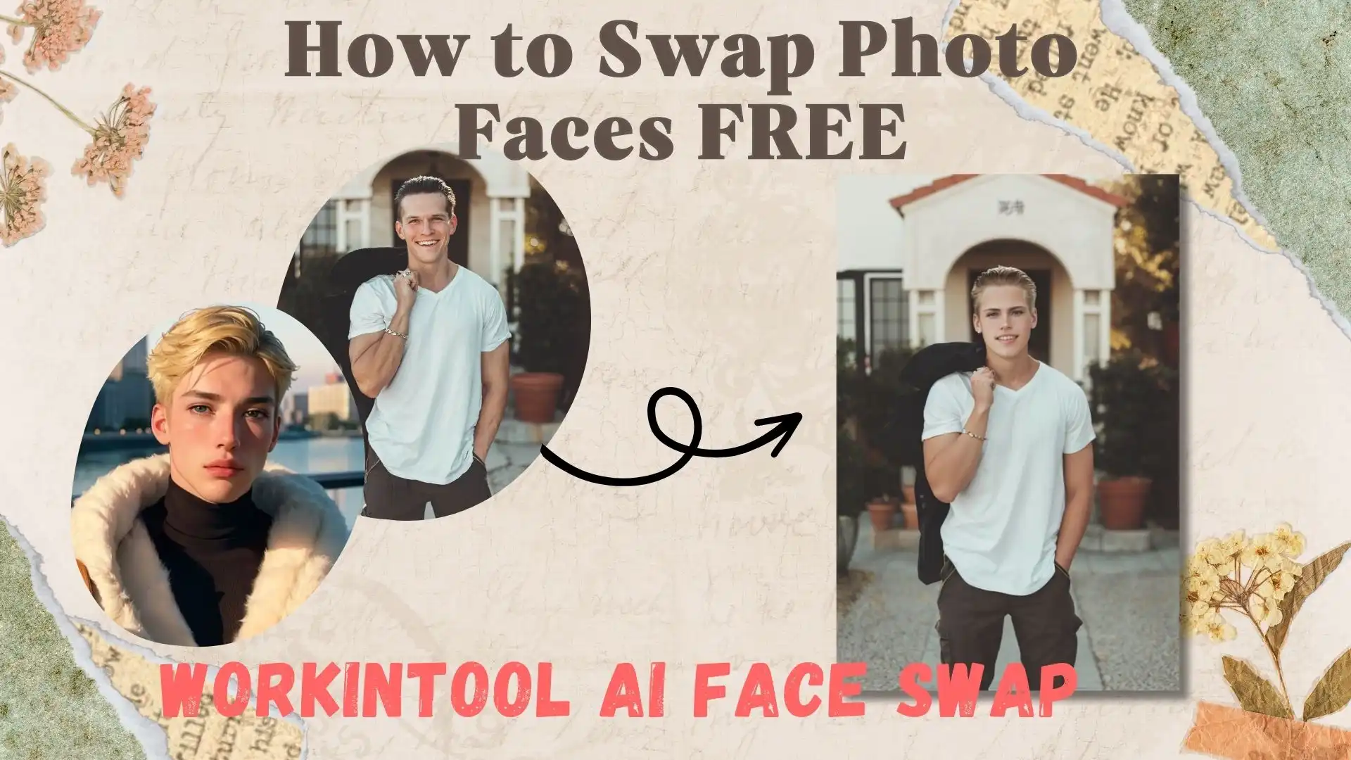 How to Swap Photo Faces FREE &#8211; WorkinTool AI Face Swap