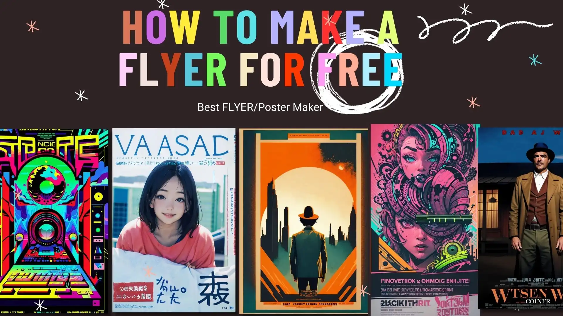how to make a flyer poster