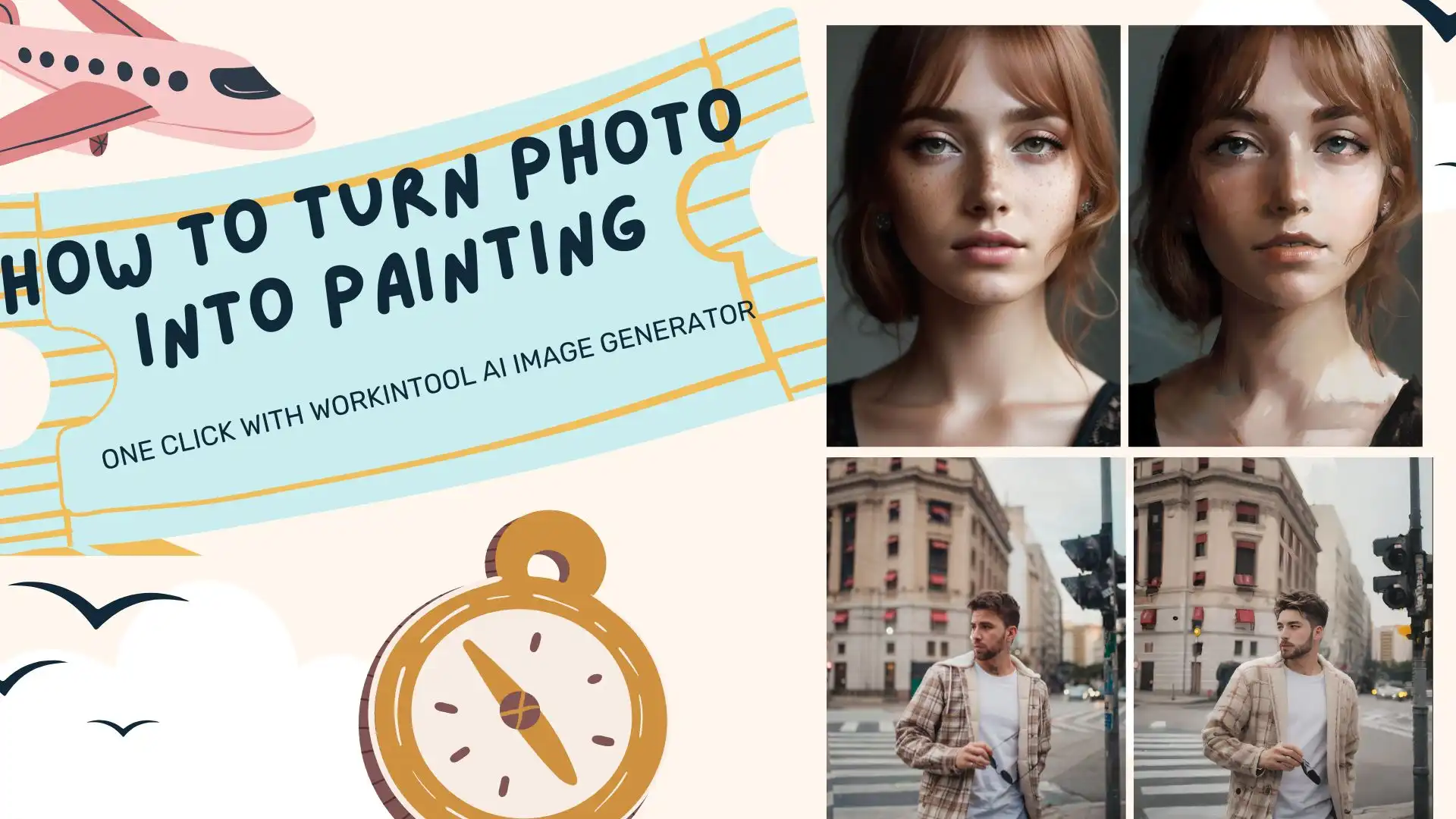 How to Turn Photo into Painting with One Click-AI Image Generator