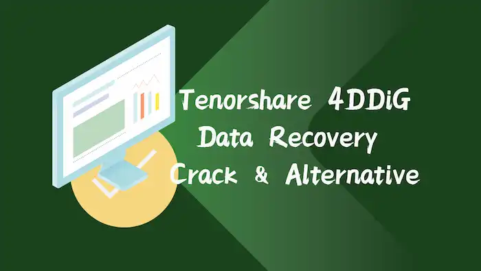 tenorshare 4ddig crack and alternative