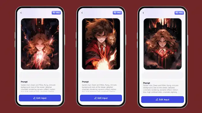 create a harry potter character with brainpix