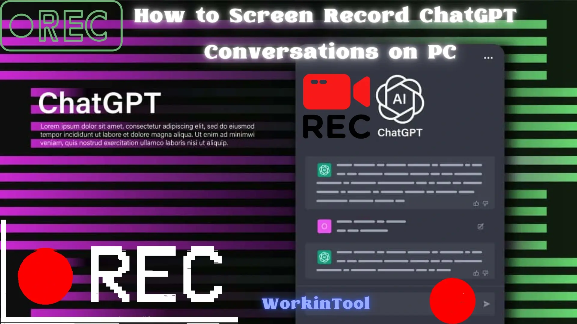 featured image for how to screen record chatgpt conversations