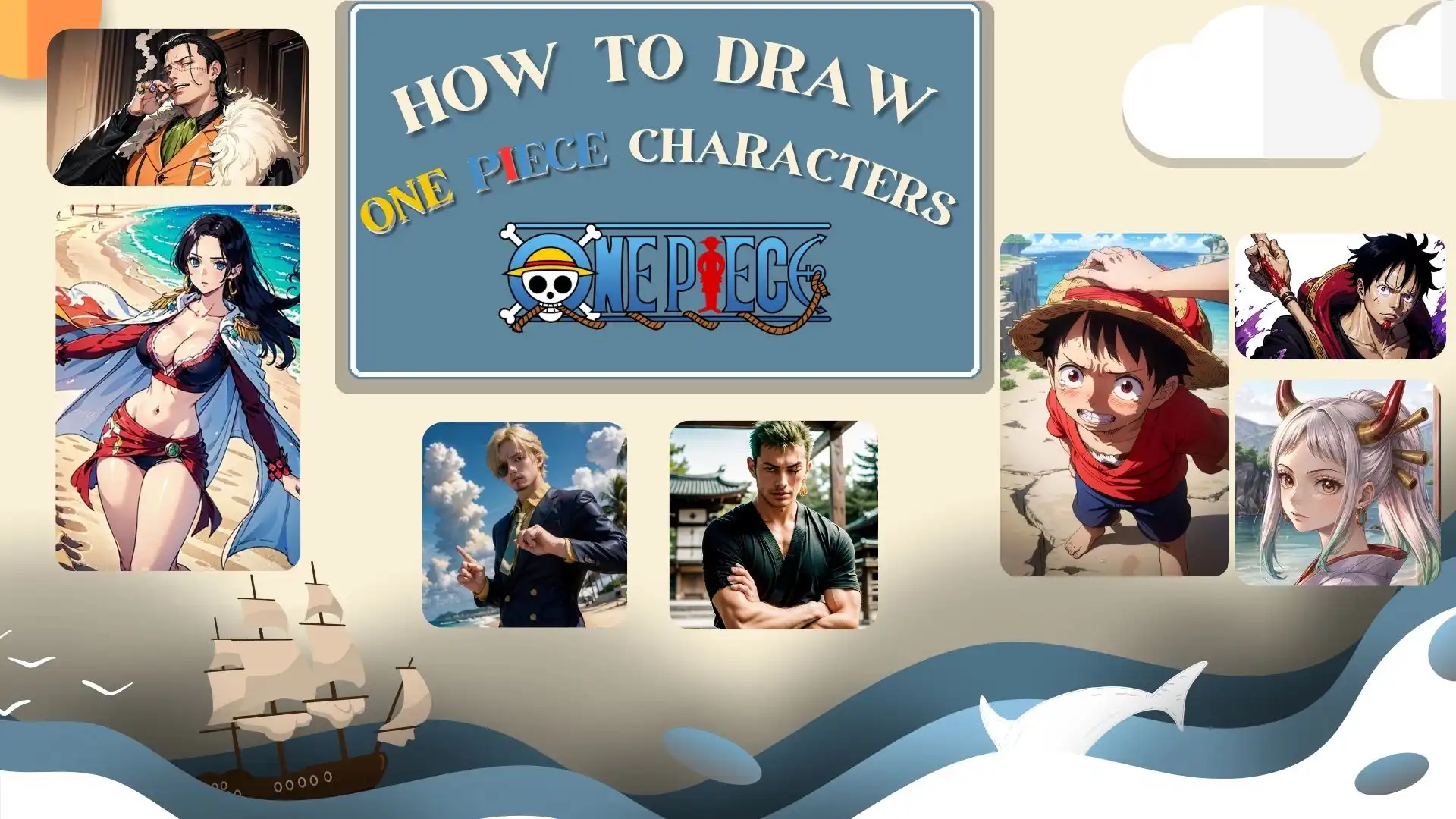 How to Draw ONE PIECE Characters Like Luffy with AI - WorkinTool