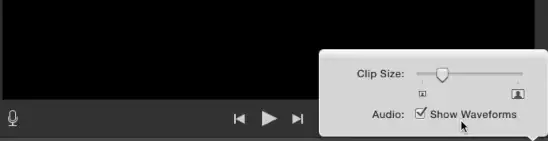 how to fade audio in imovie using audio waveforms 1