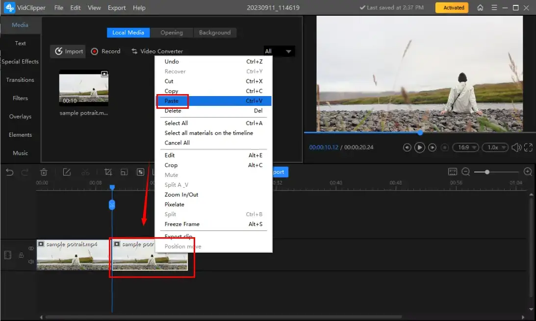 how to make a boomerang video on windows using workintool vidclipper 2