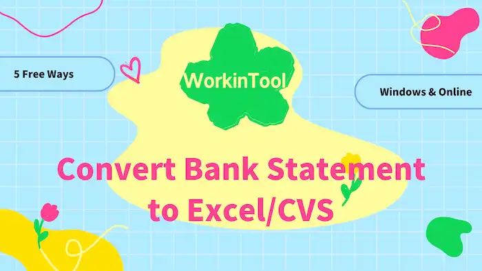 convert bank statement to excel