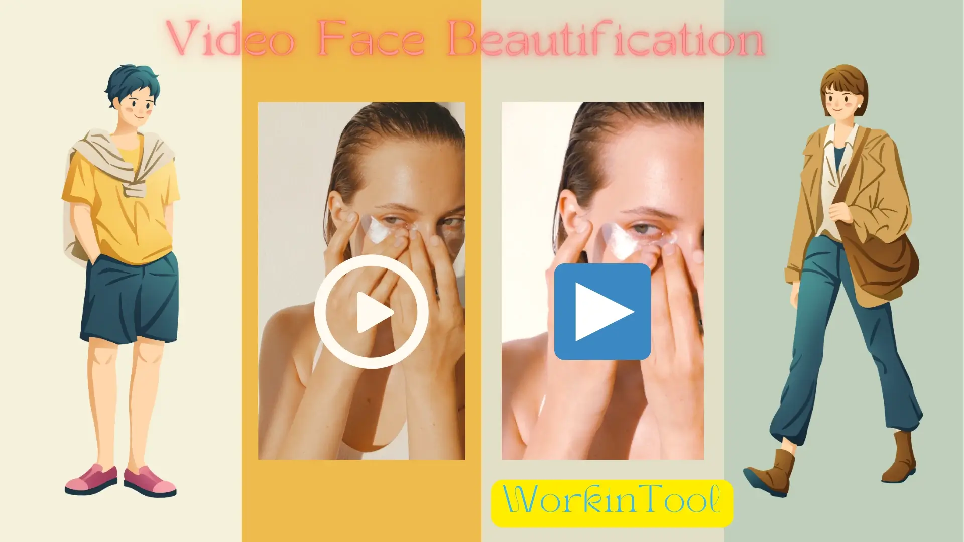 Video Face Beautification: How to Beautify Yourself in a Video
