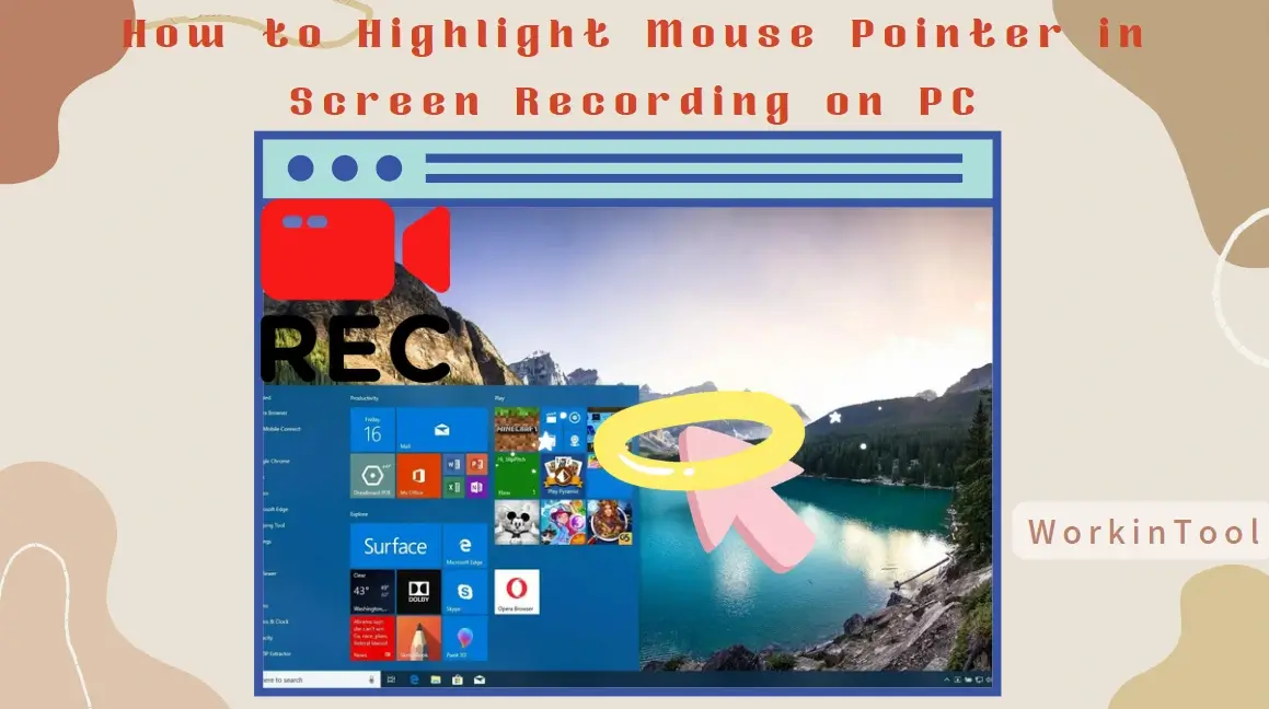 featured image for how to highlight mouse pointer in screen recording