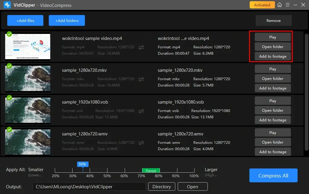 how to compress videos for youtube on windows using workintool vidclipper 2