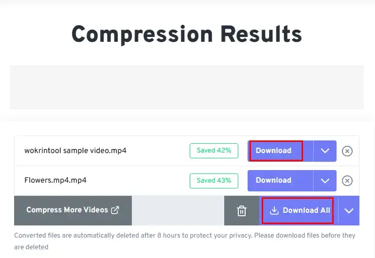 how to compress videos for youtube online in freeconvert 3