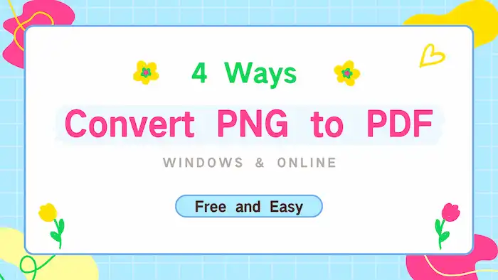 PNG to PDF – Convert PNG to PDF Online