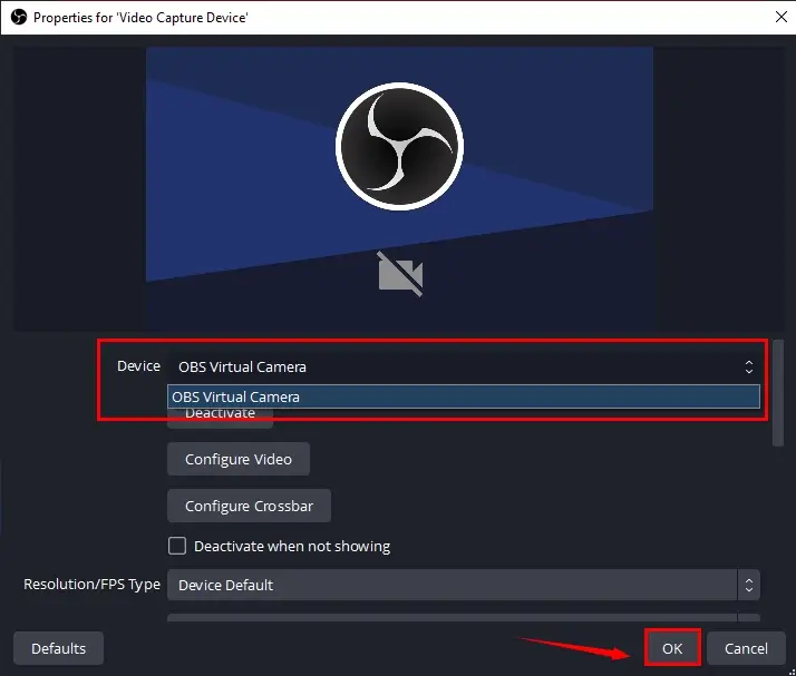 how to do screen recording for training in obs video device capture 2