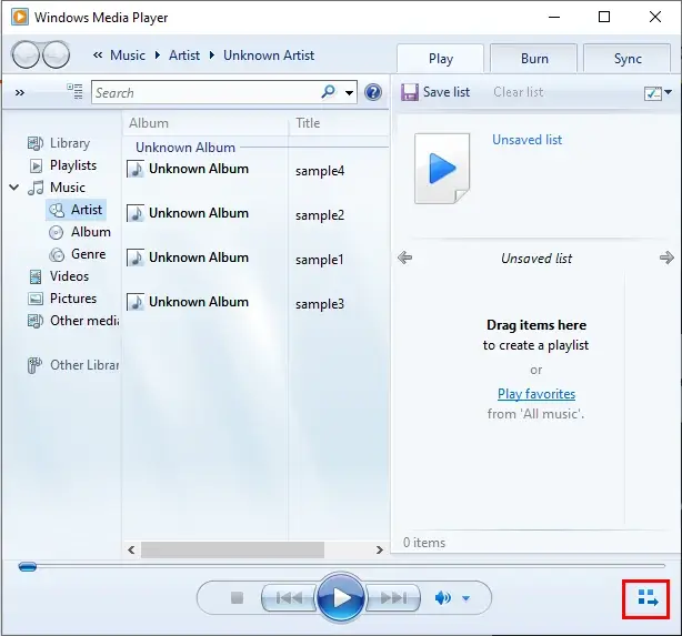 how to equalize audio in windows media player 1