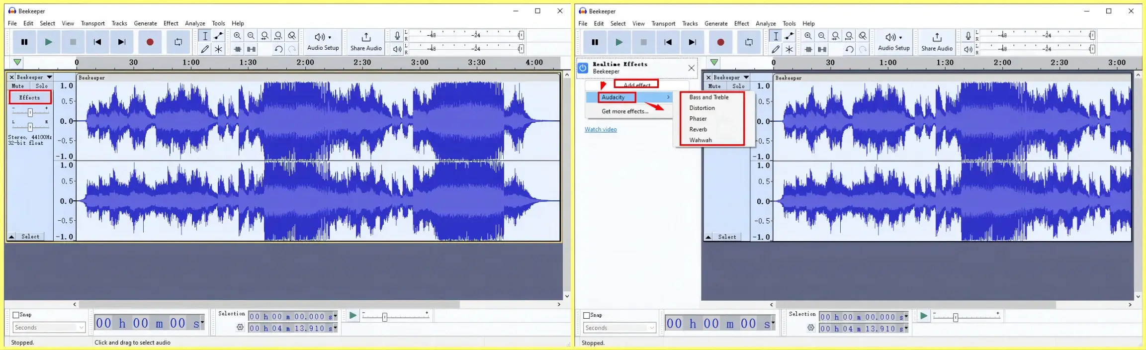 how to equalize audio on mac with audacity automactic eq