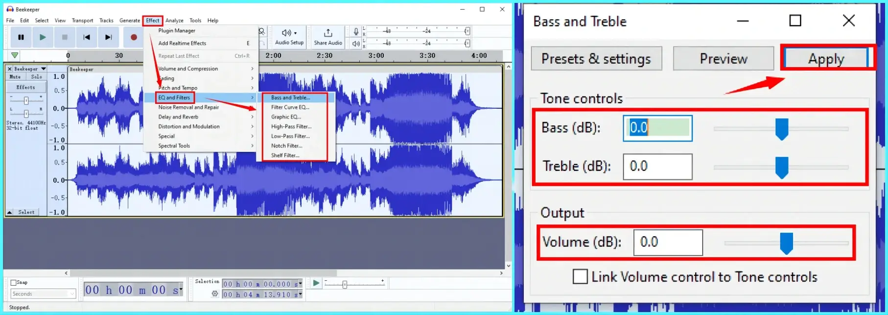 how to equalize audio on mac with audacity manual eq
